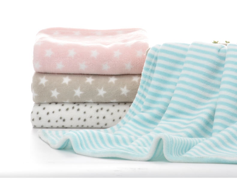 Baby Blankets Super Soft Newborn Swaddle Wrap 100*75cm Toddler Kids Boy Girl Sofa Bedding Blankets Multi-Functional Child Quilts